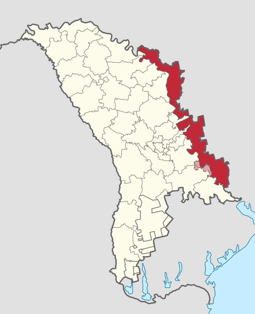 Mappa Transnistria