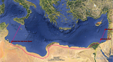 Gasdotto Israele Egitto Libia Europa